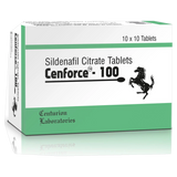 Cenforce 100 mg Sildenafil Citrate Tablets product packaging
