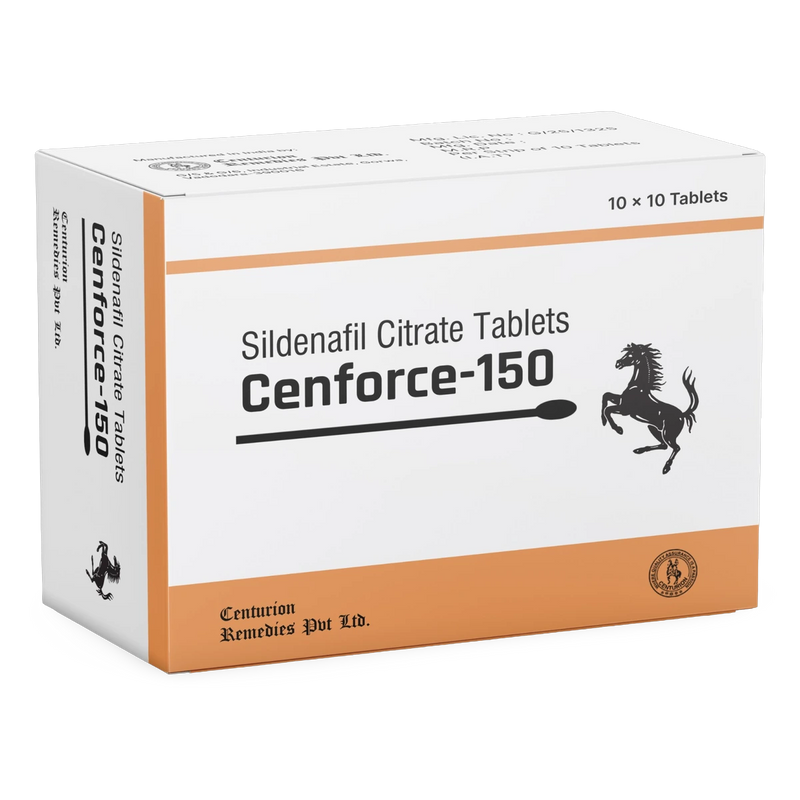 Cenforce 150 mg Sildenafil Citrate Tablets product packaging