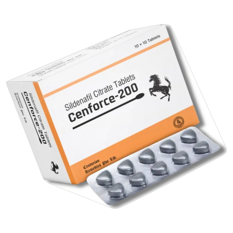 Cenforce 200 mg Sildenafil Citrate Tablets product packaging detail 2
