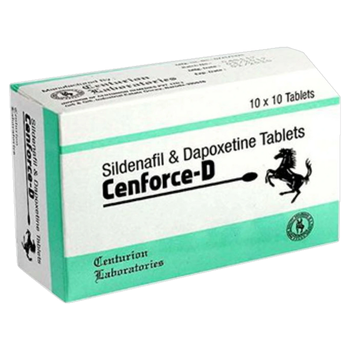 Cenforce-D Sildenafil 100 mg + Dapoxetine 60 mg Tablets
