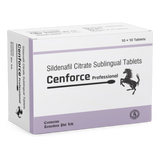 Cenforce Professional 100 mg Sildenafil Citrate Sublingual Tablets product packaging
