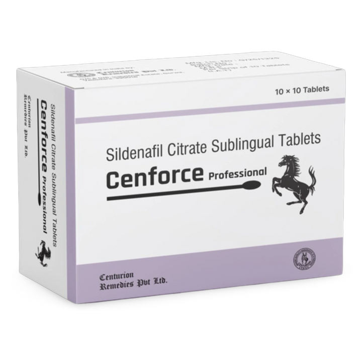 Cenforce Professional 100 mg Sildenafil Citrate Sublingual Tablets