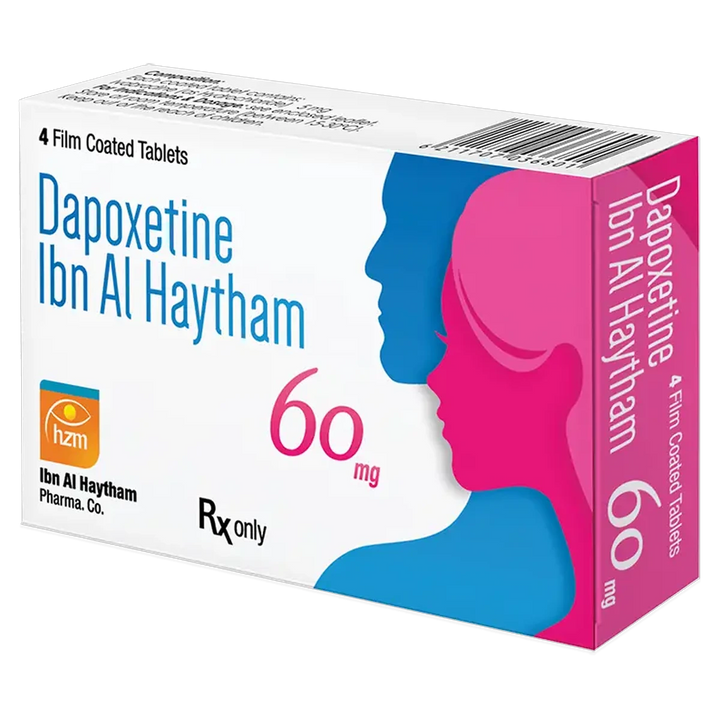 Dapoxetine Ibn Al Haytham 60 mg Film-Coated Tablets