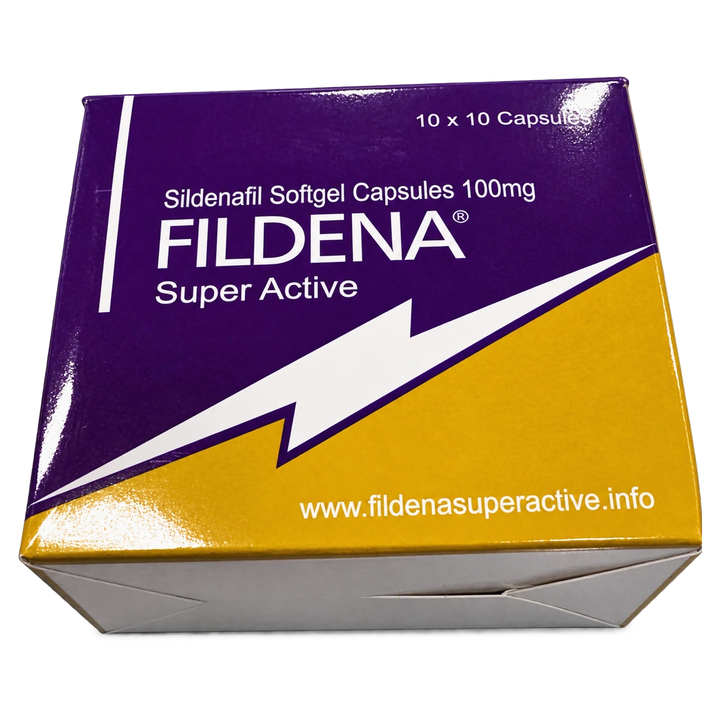 Fildena Super Active 100 mg Sildenafil Softgel Capsules