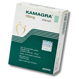Kamagra 100 mg Sildenafil Citrate Tablets product packaging
