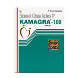 Kamagra Gold 100 mg Sildenafil Citrate Tablets product packaging