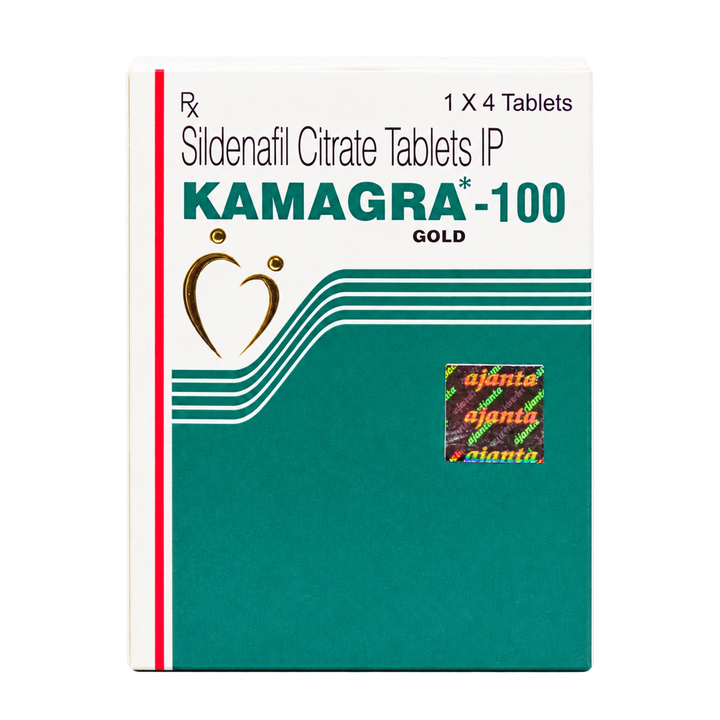 Kamagra Gold 100 mg Sildenafil Citrate Tablets