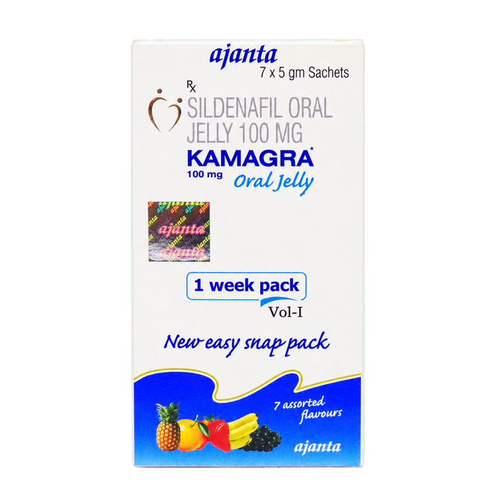 Kamagra 100 mg Sildenafil Oral Jelly