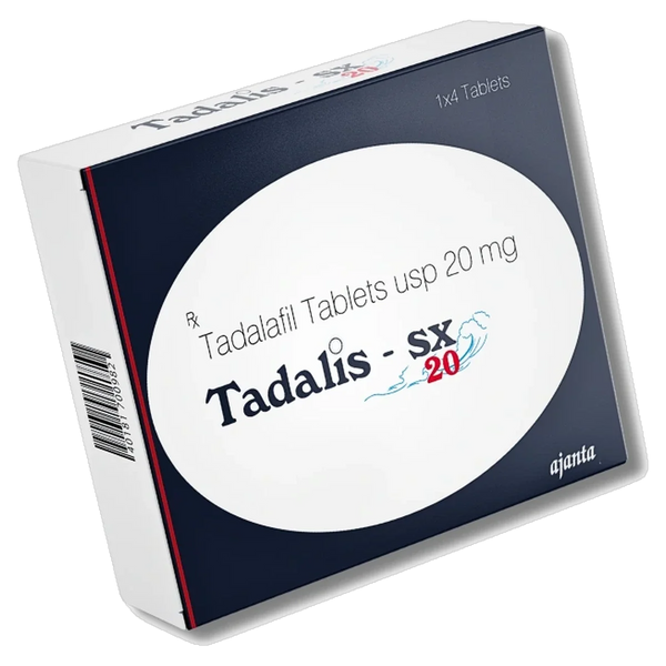 Tadalis-SX 20 mg Tadalafil Tablets product packaging detail 2