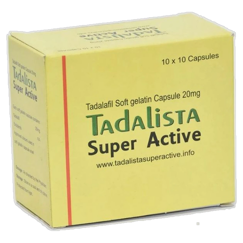 Tadalista Super Active Produktverpackung