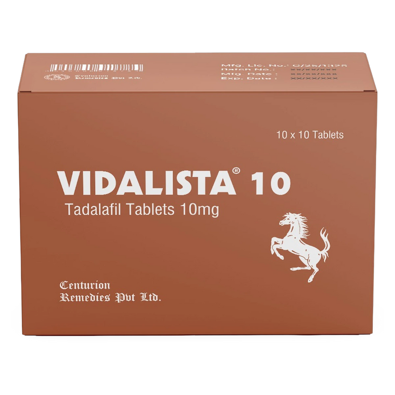 Vidalista 10 Produktverpackung