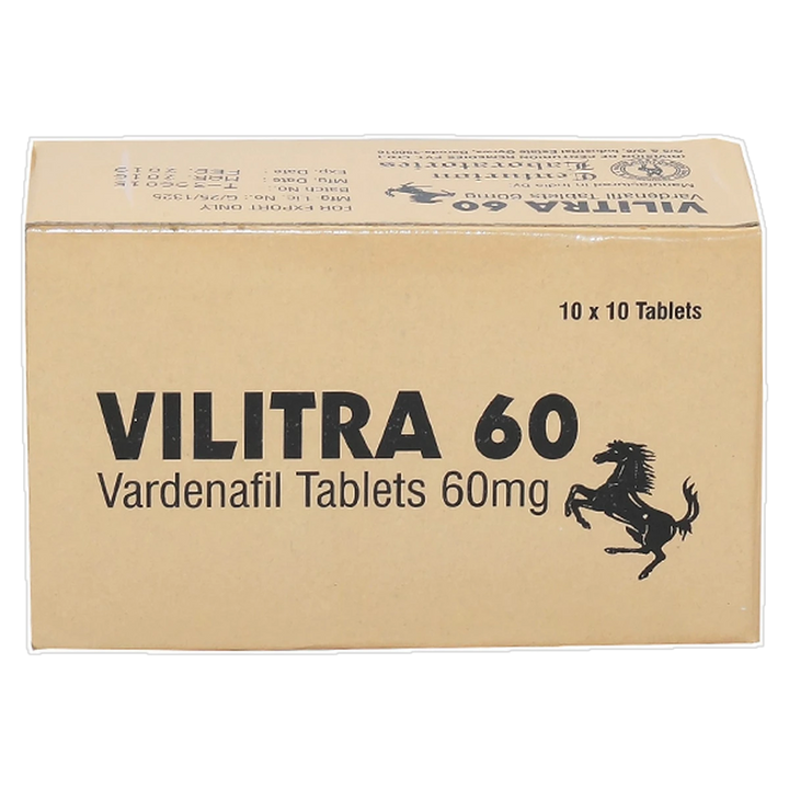 Vilitra 60 mg Vardenafil Tablets